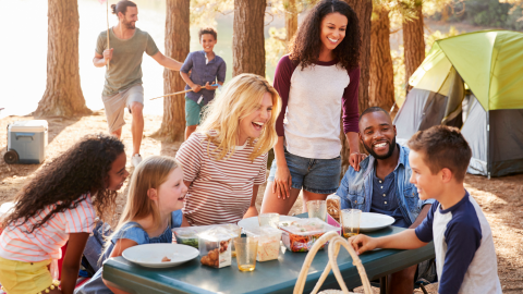 family camping